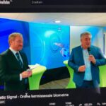 Still van Youtube over kennissessie biometrie